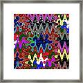 Unique Colorful Abstract Wave Art Graphic Colors Shades And Tone Created By Artist Navinjoshi   Buy Framed Print