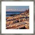 Usa, Maine, Acadia National Park, Mt #3 Framed Print