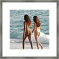 3393 Island Girls Nude Beach Framed Print