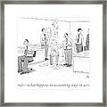 First Rule - What Happens In Accounting Stays Framed Print