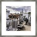 St. Louis Cemetery No.1 In New Orleans #4 Framed Print