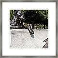 At The National Law Enforcement Officers Memorial In Washington Dc #2 Framed Print