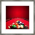 Billards Pool Game #4 Framed Print