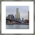 Brooklyn Bridge #4 Framed Print
