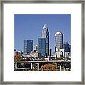 Charlotte Skyline #4 Framed Print