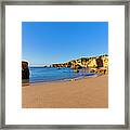 Dona Ana Beach In Lagos, Algarve #4 Framed Print