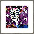 Frida Dia De Los Muertos #4 Framed Print