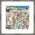 Italy, Procida Island, Corricella #4 Framed Print