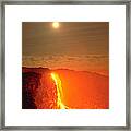 Kilauea Volcano #4 Framed Print