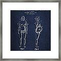 Manikin For Teaching Obstetrics And Midwifery Patent From 1951 - #4 Framed Print