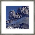 Mt Ruapehu 1996 Eruption New Zealand #4 Framed Print