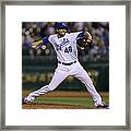 New York Yankees V Kansas City Royals #4 Framed Print