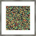 Retro Pixel Art #4 Framed Print