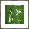 Rocket Patent Drawing From 1883 #4 Framed Print