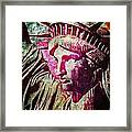 Statue Liberty Framed Print