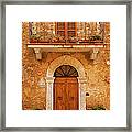 Tuscan Door #4 Framed Print