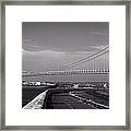 Verrazano Narrows Bridge #4 Framed Print