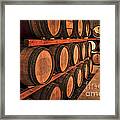 Wine Barrels 6 Framed Print