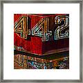 442 Framed Print