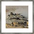 An Israel Defense Force Magach 7 Main #5 Framed Print