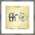 Fishing Reel Patent From 1874 #3 Framed Print