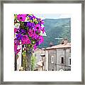 Italian Country In Abruzzo #5 Framed Print