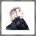 Joan Rivers Portrait Framed Print
