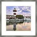 Lighthouse On Hilton Head Island #5 Framed Print