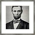 President Abraham Lincoln Framed Print