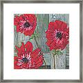 Red Poppies #5 Framed Print