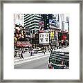 Times Square #3 Framed Print