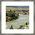 Yellowstone River To Raft On Framed Print