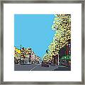 5th Ave And Garfield Park Slope Brooklyn Framed Print