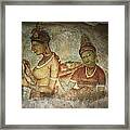 5th Century Cave Frescoes Framed Print