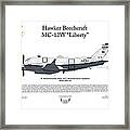Hawker Beechcraft Mc-12w Liberty #9 Framed Print