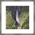 Kauai Waterfall #12 Framed Print
