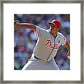 Philadelphia Phillies V Colorado Rockies #6 Framed Print