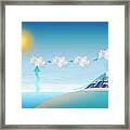 Water Cycle #6 Framed Print