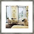 Yves Saint Laurent's Living Room #6 Framed Print