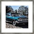 61 Chevrolet Biscayne Framed Print