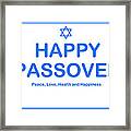 Happy Passover #7 Framed Print