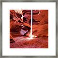 Upper Antelope Canyon #7 Framed Print
