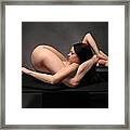 7486 Nude Kajira Extreme Flexibility Framed Print