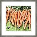 Carrots #8 Framed Print