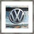 Volkswagen Vw Emblem #8 Framed Print