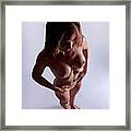 8122 Nude Woman From Above Framed Print