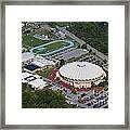 Aerials Of Wvvu Campus #9 Framed Print