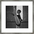 A Ballet Dancer Framed Print