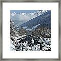 A Beautiful Winterday - Austrian Alps Framed Print