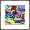 A Cat Named Picasso Framed Print